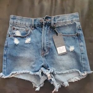 Designer Jean shorts